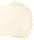 Silunkia 120 Sheets Cream Cardstock 8.5 x 11 Off White Paper 92lb | Premium Ivory Card stock Certificate Paper for DIY Cards Making, Menus, Business Cards, Greeting Cards, Invitations