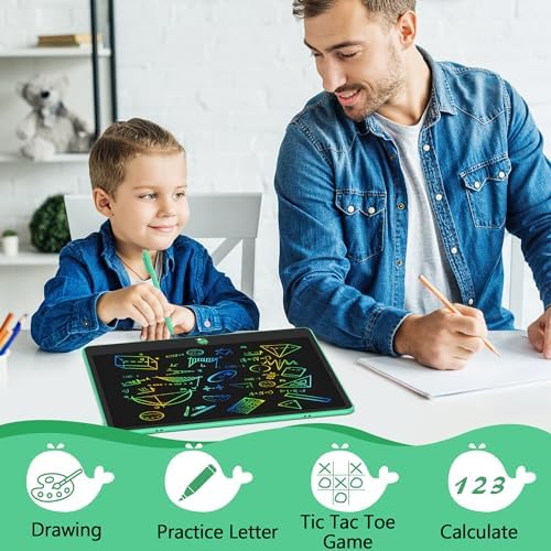 Hockvill 16 Inch LCD Writing Tablet, Toddler Doodle Board Toy Gift for Kids