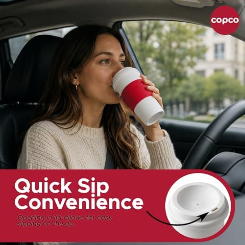 Copco Acadia Travel Mug, 16 Oz - Red, Set of 3