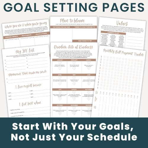 bloom daily planners 2027 Pocket Planner (January 2027 - December 2027) - 4” x 6” MINI Weekly Monthly Agenda Organizer & Calendar Year Book - Checkered, Teal
