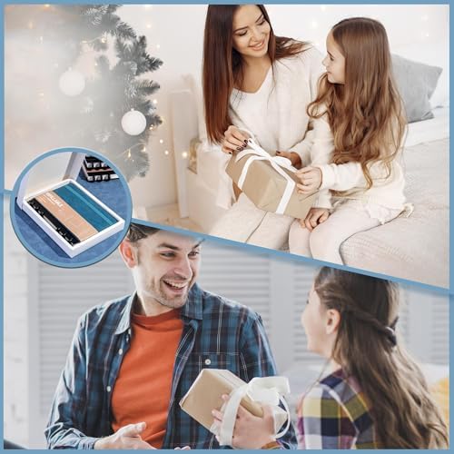 Yoment Refillable Journal Notebooks for Work, Journal for Women Men,Blue