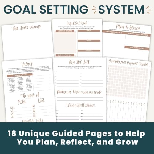 bloom daily planners 2027 Planner (January - December 2027) - Weekly & Monthly Softcover Planner for Women - Calendar Year Inspirational Agenda Book with Stickers - 5.5" x 8.25" - Simply Spotted