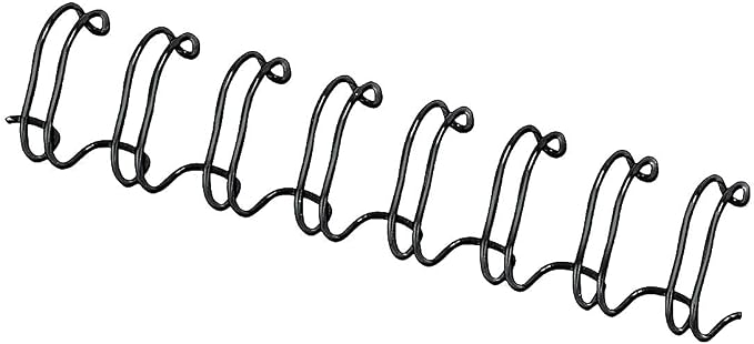 Fellowes 3/8-Inch Binding Spines Wire, 25-Pack, Black (52541)