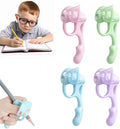 Pencil Grips for Kids Handwriting, 2025 New Toddler Pencil Grip Pencil Holder for Kids, Finger Grips for Pencils Practice Writing for Toddlers 2-4 Years, Special Education School Supplies (4)