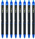 PILOT FriXion Synergy Clicker Erasable, Pack of 8, Blue