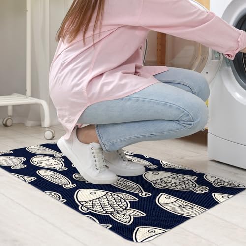 Kitchen Rugs and Mats,Washable Non-Slip Floor Mats Door Mat