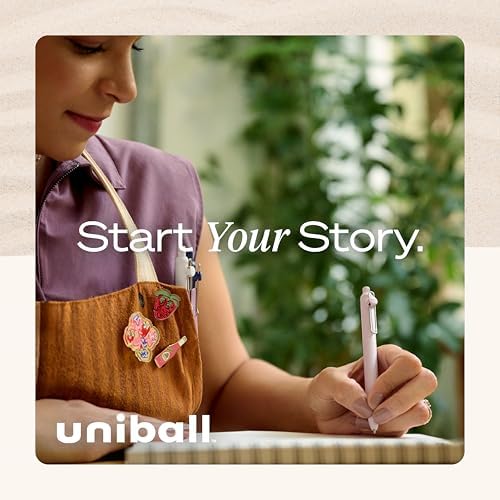 uniball Zento Liquid Gel Ink Retractable Pens, Medium Point (0.7mm), Muted Barrels, Black Ink, Dozen (Pack of 144)