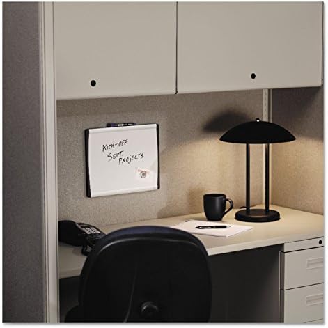 Quartet Dry Erase Board, Magnetic, 14" x 11", Whiteboard, Cubicle, Arc, Aluminum Frame (ARC1411)