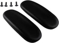 Office Chair Arm Rest Replacement Fits All Styles of Arms with 4" Mounting Hole Patterns Screws Set Desk Armrest Cover(2Pack)