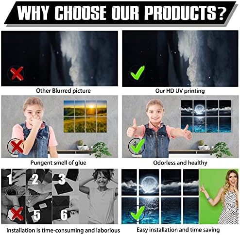 YPY Acoustic Panels, Soundproof Wall Panels, Sound Absorbing Wall Art