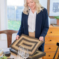 Homespice Kilimanjaro Jute Braided Placemats, Rect 13x19 Set of 4