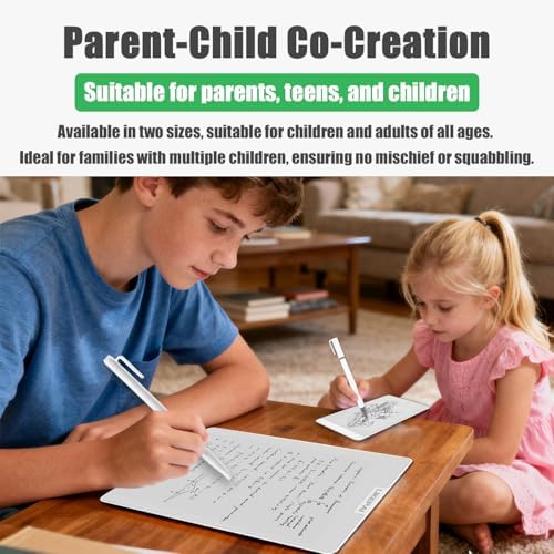 Parent-Child Gift 10+5.5 Inch Magnetic Dry Eraser White Board