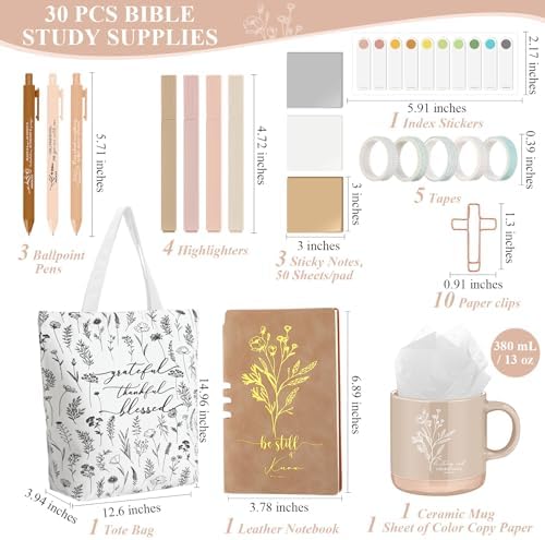 Reallnaiv Housekeeping Mug Bag Notebook Highlighter Pen Note, Mix Color