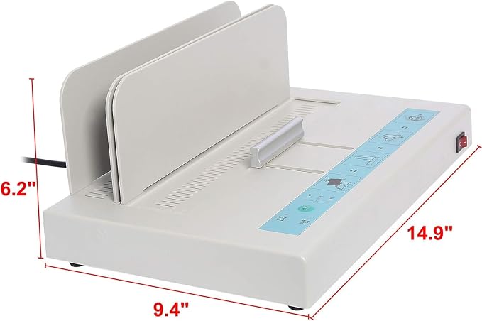 Thermal Binding Machine 500 Sheets Capacity AC 110V Book Binding Machine A3(Short Edge)/A4/A5 Document