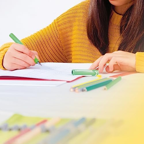 LAMY safari lightrose - Fountain Pen with ergonomic grip & polished steel nib in size EF - ideal for any Writing & Calligraphy - including LAMY T 10 blue cartridge - Right-Handed