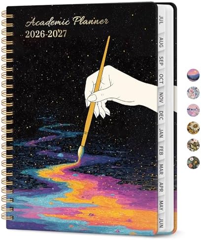 Planner 2026-2027, Monthly & Weekly Jul 2026-Jun 2027 Planner Calendar
