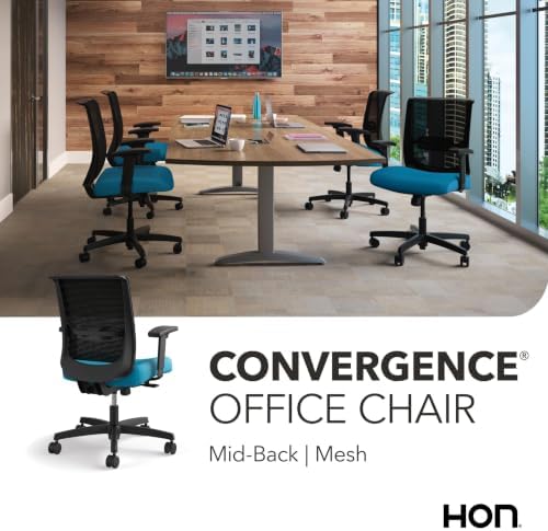 HON Convergence Ergonomic Office Chair, Office Desk Computer Chair, Peacock