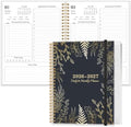 Daily Planner 2026-2027 - July 2026 to June 2027, 7" x 10", Leaf