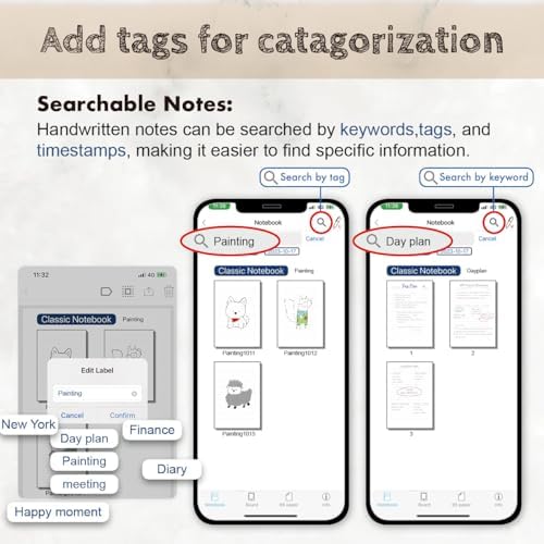 Ophaya Smart Pen Smart Digital Notebook and Board Writing Set