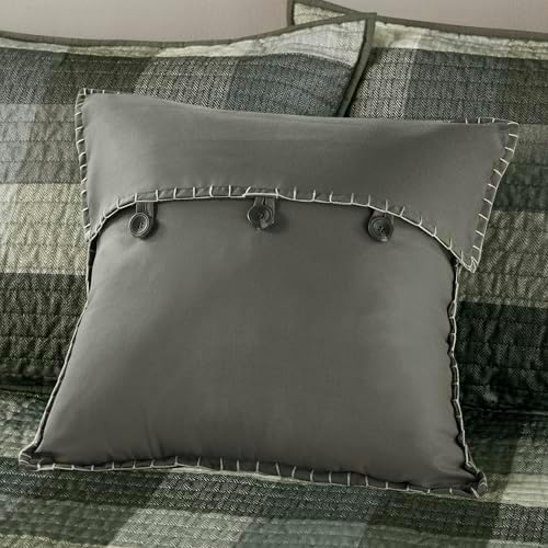 Madison Park Cabin Lodge Plaid Herringbone Daybed Cover Set, 6PC, 39"x75"