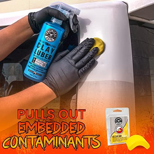 Chemical Guys, Clay Bar & Luber Combo Kit for Smooth Paint, 6-Piece Set