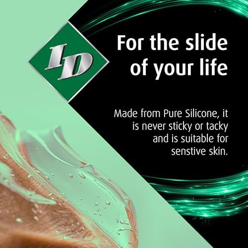 ID Lubricants Millennium Silicone, 3/Black, 64 Fl Oz (Pack of 1)
