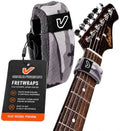 Gruv Gear Fret Wrap & Guitar Mute, Fretwrap for Acoustic, Electric & Bass | String Dampener Recording, Tapping & Practice Accessory (1 Pack, Small Camo White, Fits 4 String Bass, 6 String Guitar)