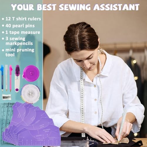 QUKLOGEN Sublimation Shirts Tool Kits with Portable mat for Ironing