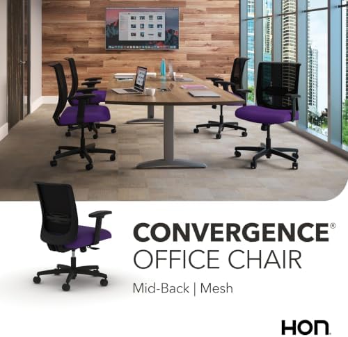 HON Convergence Ergonomic Office Chair, Office Desk Computer Chair, Iris