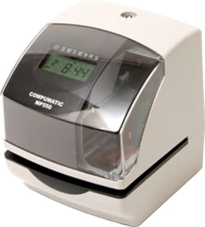 Compumatic MP550 Digital Electronic Time Recorder & Document Stamp