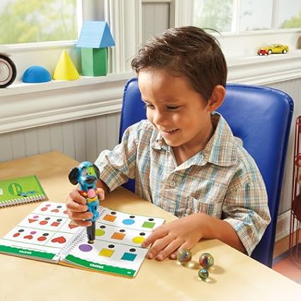 Educational Insights Hot Dots Jr. Let’s Master Kindergarten Math Set, Homeschool & School Math Workbooks, 2 Books & Interactive Pen, 100 Lessons, Ages 5+