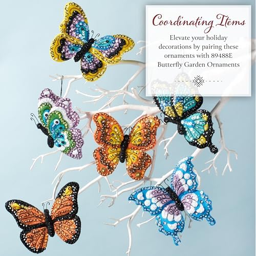 Bucilla Felt Applique Wreath Making Kit, Bless This Nest, Perfect for DIY Arts and Crafts, 89672E