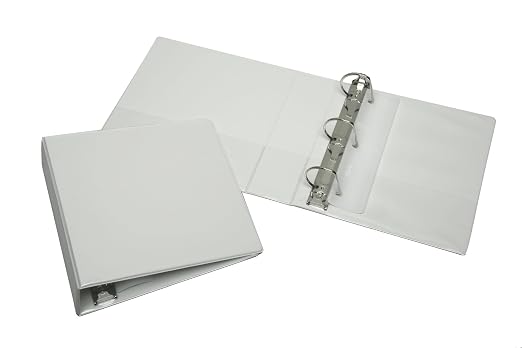 AbilityOne - 7510013848673 - Slant-D Ring View Binders - 2-1/2" Capacity - White