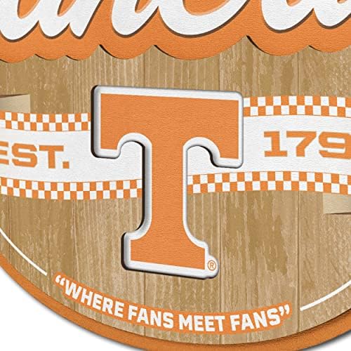 YouTheFan NCAA Officially-licensed FanCave 3D wall art - ready-to-hang, 3D multi-layered construction - floating wall mount design - Perfect fan gift