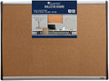 Quartet Cork Board, 17" x 23" Bulletin Board, Corkboard, Black/Silver Frame (79373)