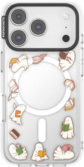 PopSockets iPhone 17 Pro Phone Case with MagSafe- Spooky Book Club | Magnetic, Wireless Charging, Camera & Drop Protection, Bookish, Witchy, Halloween, Horror