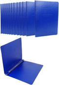 Fiberboard Binder, 8.5 Inch Centers, 3 Inch Capacity, Letter Size, for Pressboard Report Cover,12 per Box (Blue)