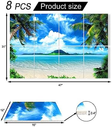 YPY Decorative Soundproof Wall Panels Acoustic, Sound Absorbing Wall Art