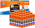 Elmer's Disappearing Purple School Glue Sticks Washable 22 Grams,30 Count (Pack of 6)