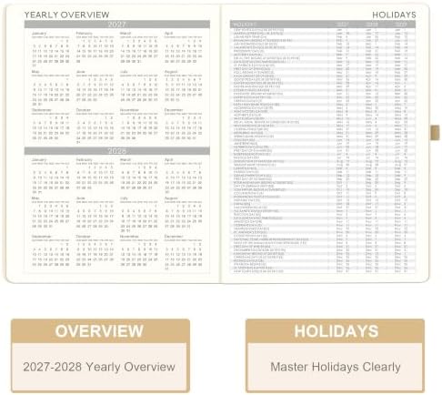 2027 Planner - JAN 2027 - DEC 2027, 2027 Weekly and Monthly Planner