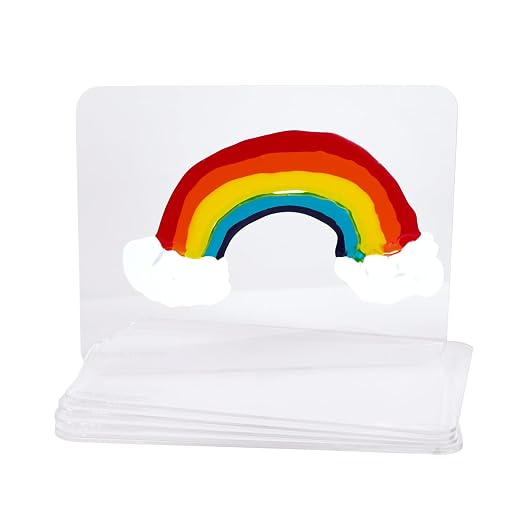Colorations Acrylic Lap Boards- Set of 6