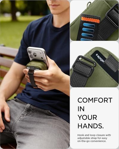 Spigen for MagSafe Wallet Magnetic Pouch Organizer, Tintap Zip V2 MagFit
