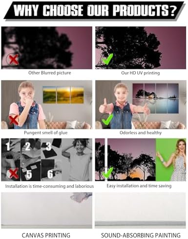YPY Acoustic Panels Soundproof Wall Panels: Sound Absorbing Panel
