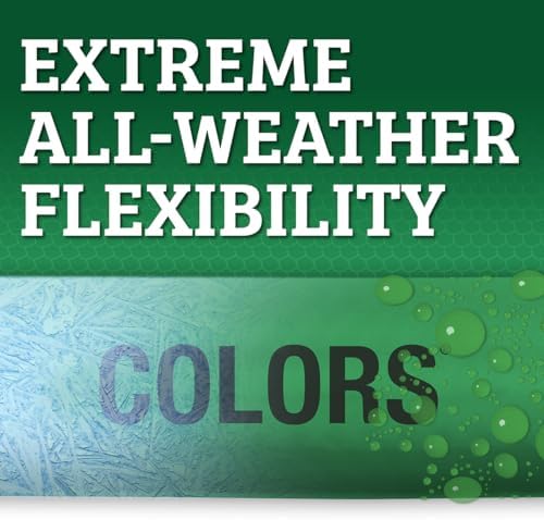 Flexzilla Colors Garden Hose 5/8 in. x 50 ft., Lightweight All-Weather Water Hose, Durable and Flexible, Leak-Free Connections, Forest Green