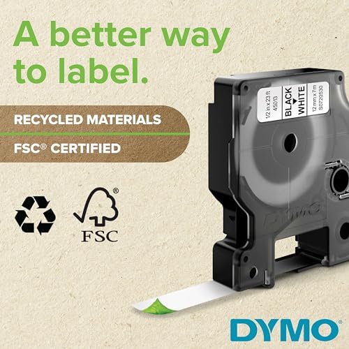 DYMO Desktop Label Maker | LabelManager 210D All-Purpose Portable Label Maker, Easy-to-Use, One-Touch Smart Keys, QWERTY Keyboard, Large Display, For Home & Office Organization