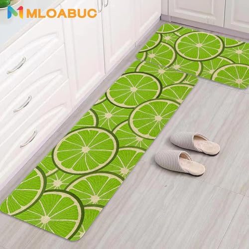 Kitchen Rugs and Mats Set of 2,Floor Mats for Home Kitchen Decor Mat