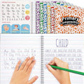 Henoyso 6 Pack Spiral Primary Composition Notebook for K-2, 100 Pages