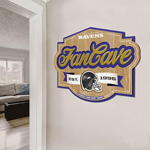 YouTheFan NFL Baltimore Ravens FanCave Wall Art