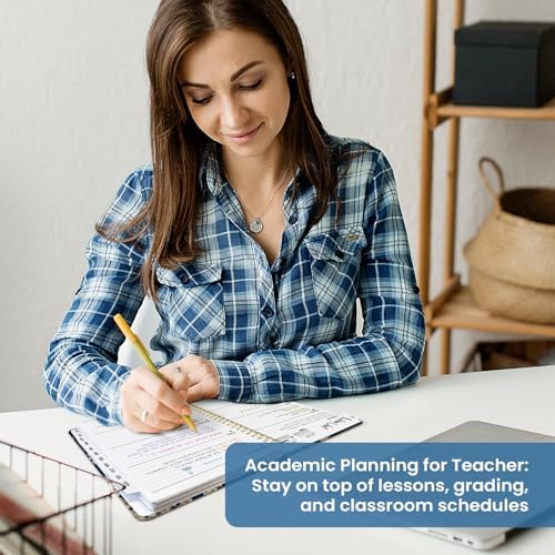 Planner 2026-2027, Monthly & Weekly Jul 2026-Jun 2027 Calendar Book | 6.3" x 8.5", Hardcover Spiral Planner with Tabs, School & Daily Pretty Agenda for Women, Students, Teachers, Spring Branches