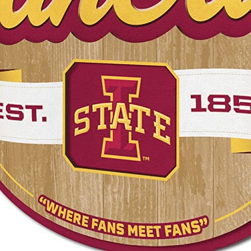 YouTheFan NCAA Officially-licensed FanCave 3D wall art - ready-to-hang, 3D multi-layered construction - floating wall mount design - Perfect fan gift
